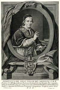 Papst Clemens XIV. von German School