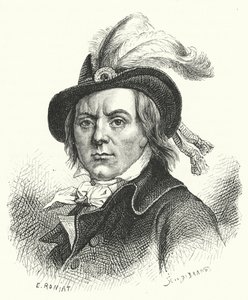 Paul Barras, französischer Politiker der Revolution (Stich) von German School