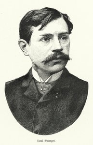 Paul Bourget, französischer Romanautor (Lithografie)