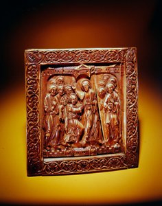 Plakette mit dem ungläubigen Thomas, ca. 1140-60