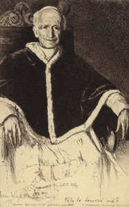 Papst Leo XIII. von German School