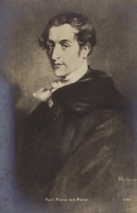 Porträt von Carl Maria von Weber