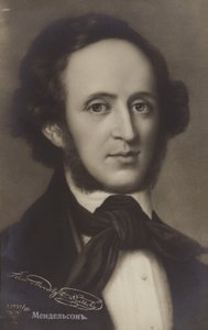 Porträt von Felix Mendelssohn