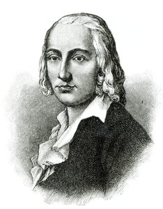 Porträt von Friedrich Hölderlin von German School