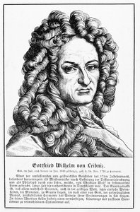 Porträt von Gottfried Wilhelm Leibniz (1646-1716)