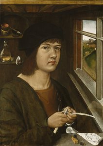 Porträt eines jungen Künstlers, ca. 1500 von German School