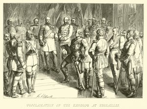 Proklamation des Kaisers in Versailles