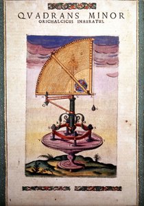 Azimutaler Zodiakal-Quadrant in „Astronomiae instituatae machanicia“ von Tycho Brahe, Wandsbeck von German School