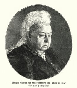Königin Victoria im Alter von German School