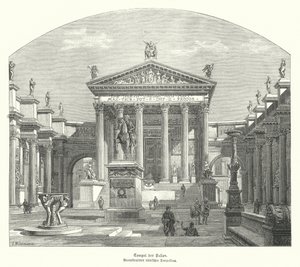 Römischer Tempel der Pallas von German School