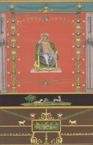 Römisches Wandgemälde aus Pompeji