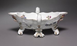 Sauciere, hergestellt in der Meissener Porzellanmanufaktur, Deutschland, 1735-56