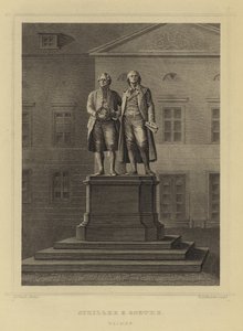 Schiller und Goethe, Weimar