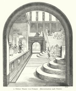 Kleines Theater von Pompeji, Antikes Rom von German School