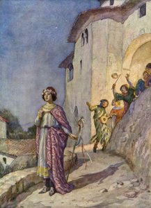 Der heilige Franziskus und seine Dame Armut von German School