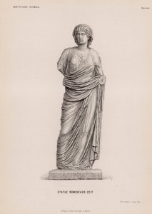 Statue der römischen Periode aus Olympia, Griechenland von German School