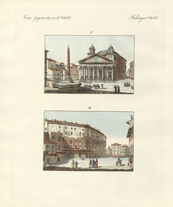 Seltsames Gebäude in Rom