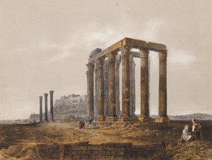 Tempel des Olympischen Zeus, Athen, Griechenland