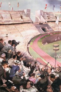 Die Olympischen Spiele in Berlin, aus Berliner Illustrierte Zeitung, 1936 von German School