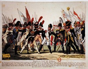 Das Ende Napoleons (1769-1821) als General im Jahr 1815