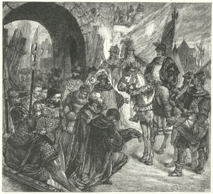 Der Hussitenführer Prokop der Große vor Naumburg