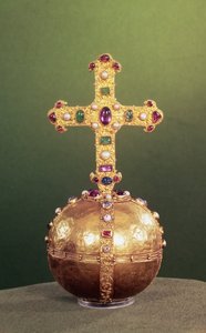 Die Kaiserliche Kugel der Heiligen Römischen Kaiser, Westdeutschland, spätes 12. Jahrhundert