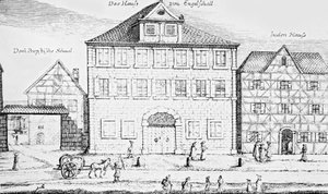Die Hauptstraße in Nürnberg