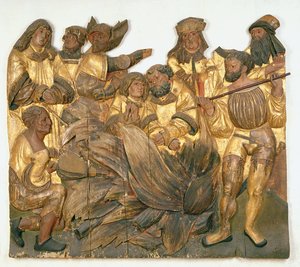 Das Verbrennen der heiligen Märtyrer von Anaunia von German School