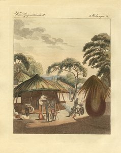 Die Wohnung der Bechuans