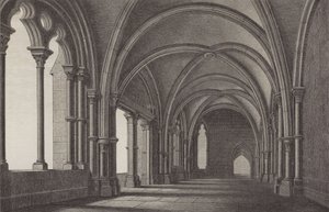 Die Lobby im Kloster Maulbronn, Baden-Württemberg, Deutschland von German School