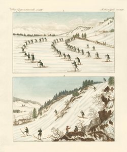 Das Regiment der Schlittschuhläufer in Norwegen von German School