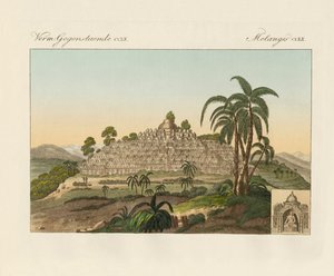 Der Buddha-Tempel von Borobudur in Java