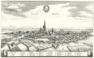 Ansicht von Straßburg (Stich)