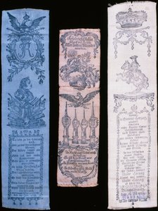 Vivatbänder von Friedrich II. von German School