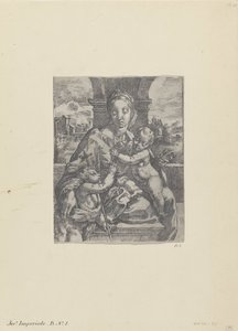 Maria mit Kind und dem jungen Johannes dem Täufer