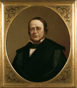 Porträt des italienischen Politikers Camillo Benso, Graf von Cavour