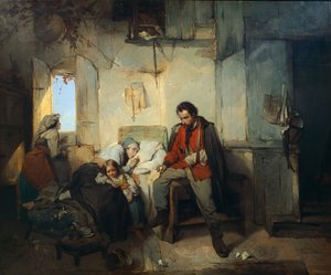 Die Rückkehr des verwundeten Soldaten von Gerolamo Induno