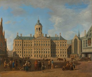 Das Rathaus auf dem Dam in Amsterdam