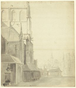 Vismarkt, Ostseite, mit Pumpe