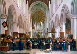 Das Innere der Grote Kerk, Haarlem