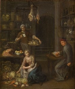 Abrechnung der Einkäufe in der Küche