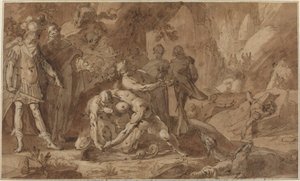 Odysseus und Teiresias