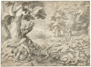 Samson nach dem Besiegen der Philister