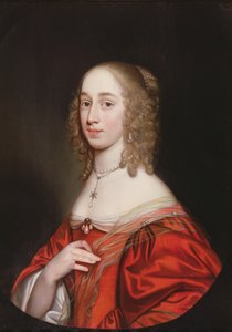 Porträt einer Adligen, Halbfigur, 1649