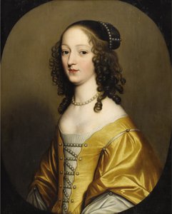 Elizabeth Stuart, Königin von Böhmen von Gerrit van Honthorst