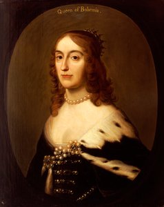 Porträt von Elizabeth, Königin von Böhmen
