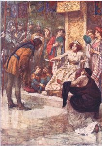 Georgos beanspruchte dieses Abenteuer, Geschichten aus der Feenkönigin veröffentlicht von George Harrap and Company von Gertrude E. Demain (after) Hammond