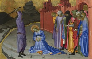 Die Enthauptung der Heiligen Margareta, ca. 1410 von Gherardo Starnina