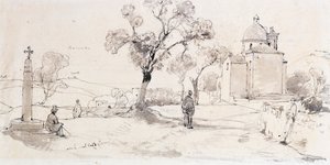 Landschaft von Arola von Giacinto Gigante