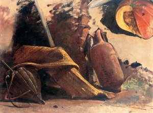 Stillleben mit Kürbis, ca. 1844